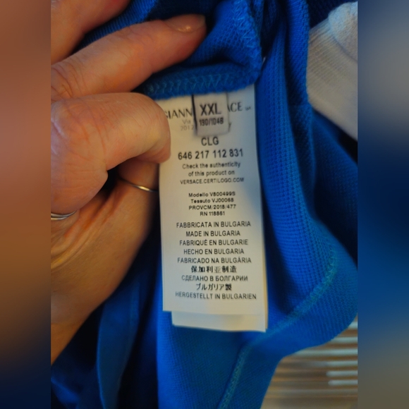 Versace Men's Polo Shirts - Picture 3 of 5